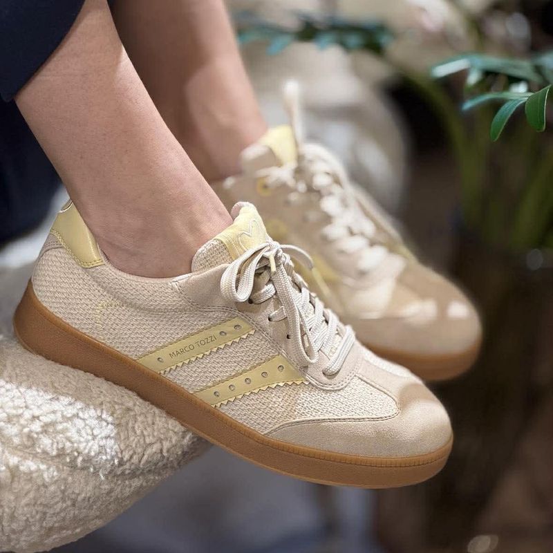 Sneakers Vanilje Combo