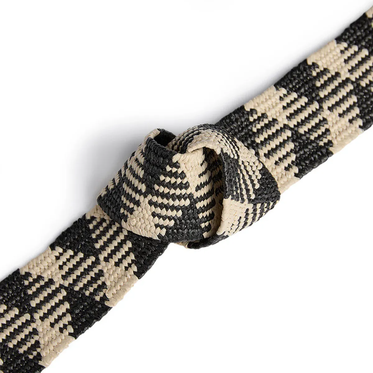 Strikkbelte - Black Mix