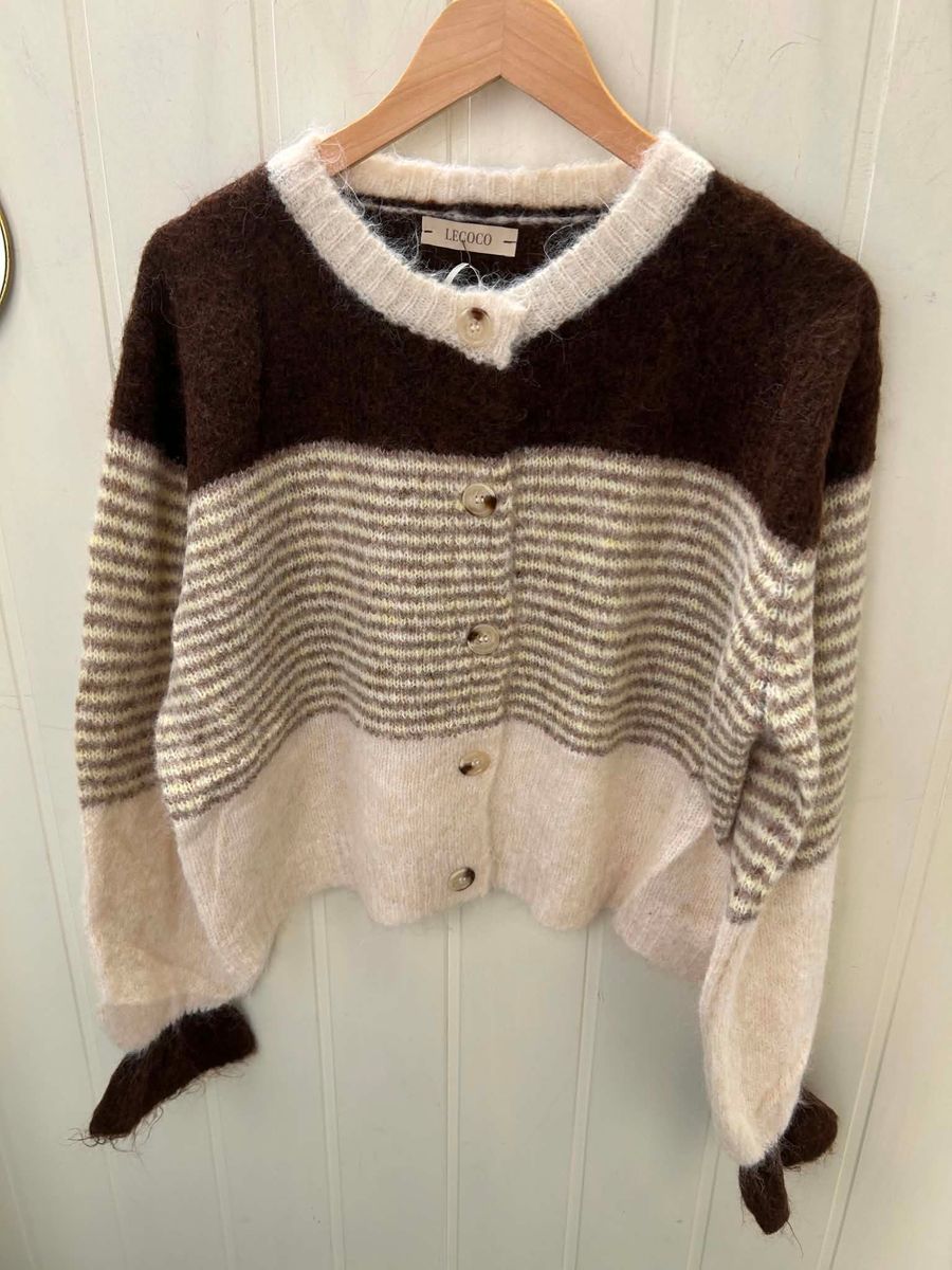 Lecoco Cardigan - Brun